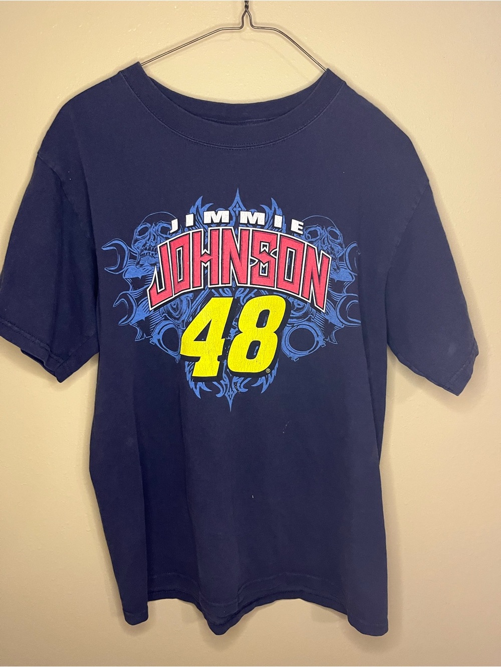 Chase Authentics Navy Jimmie Johnson 48 Graphic Tee